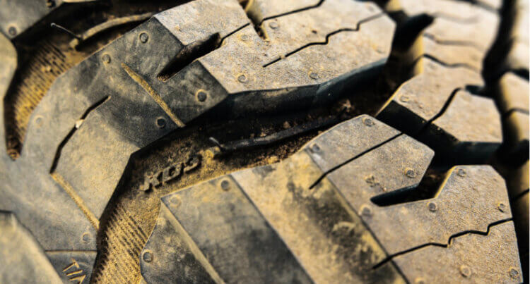 BFGoodrich KO3 tyre showing its Enhanced Durability & Toughness with its sidewall.