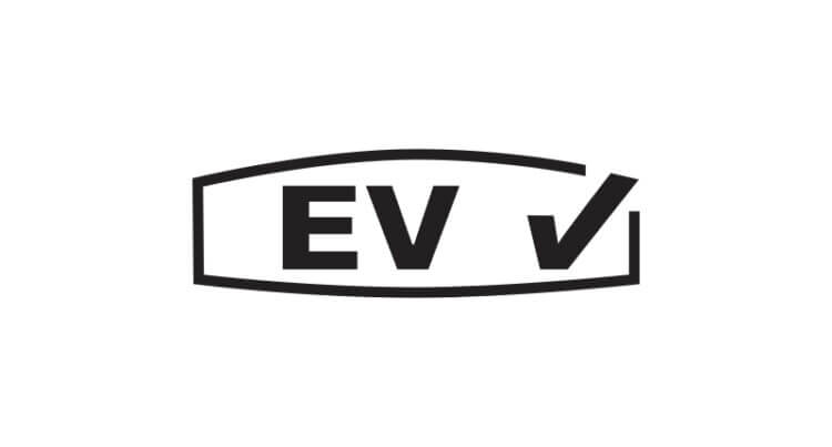 A EV ready icon showing the General Grabber Cross A/S is EV compatible