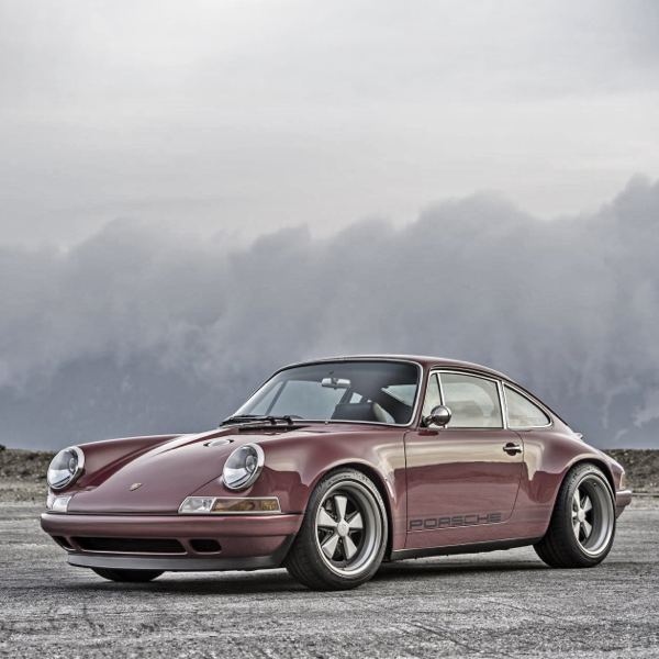 A classic Porsche sat on Michelin classic tyres to show its Key Features