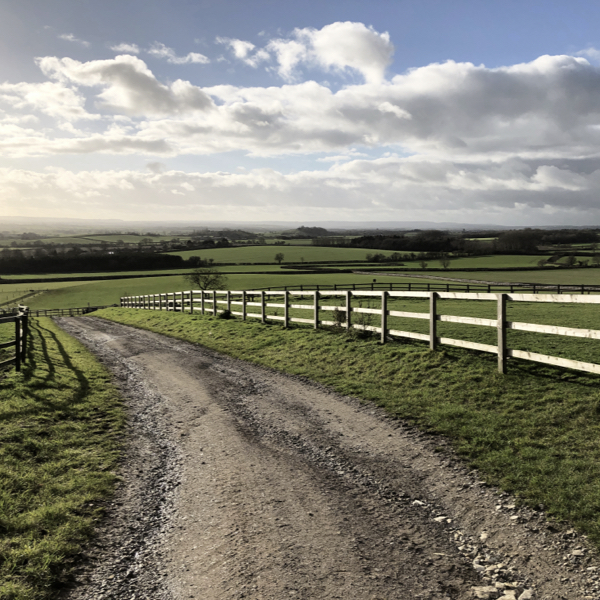 A UK dirt road showing Mild all-terrain tyres are a choice and When to Choose Mild all-terrain Tyres