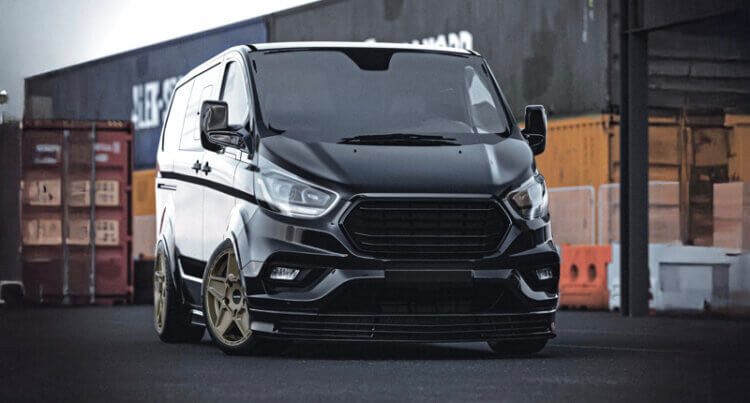 Super Metal Wheels on a van showing it has High Load Capacity