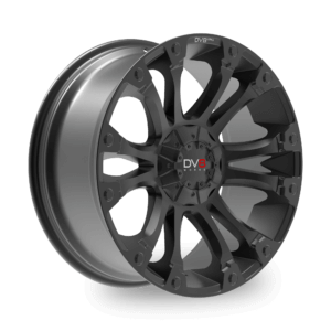 A dv8 works Snare black alloy wheel