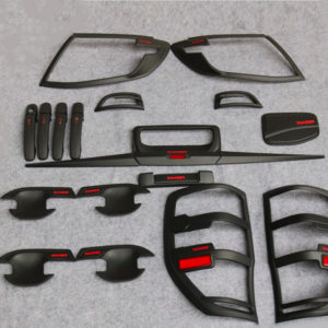 Matte Black kits with red for Ranger 2012