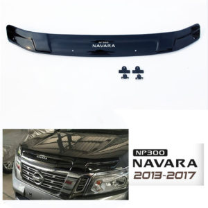 NAVARA NP300 2013-2017 Bonnet guard black