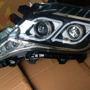 For 2014-2015 Toyota Landcruiser Prado LED Headlights With Bi-Xenon Projector